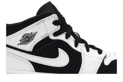 Jordan 1 Mid White Black (PS)