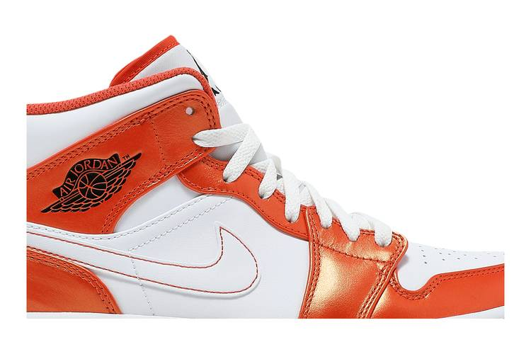 Jordan 1 Mid Metallic Orange