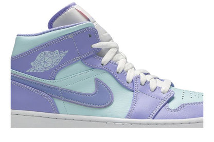 Jordan 1 Mid Purple Aqua