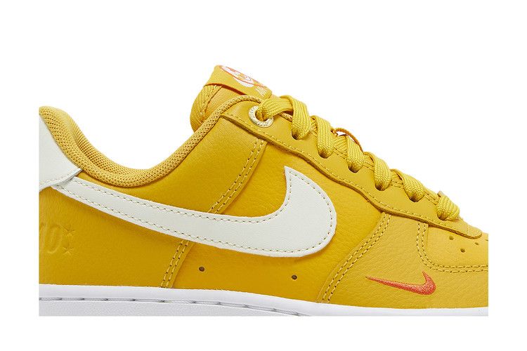 Nike Air Force 1 Low '07 SE 40th Anniversary Yellow Ochre Mini Swoosh (Women's)