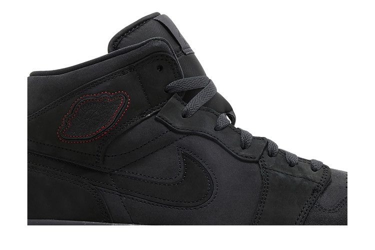 Jordan 1 Mid SE Craft Dark Smoke Red