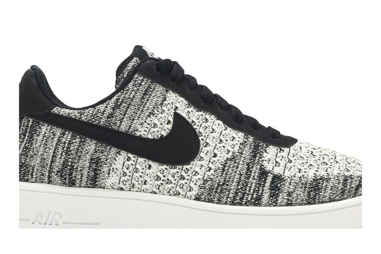 Nike Air Force 1 Flyknit 2 Black Pure Platinum