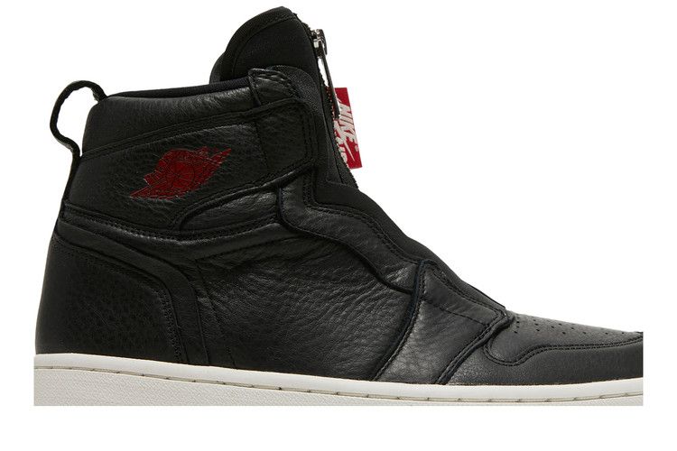 Jordan 1 Retro High Zip Black Gym Red Phantom (Women's)