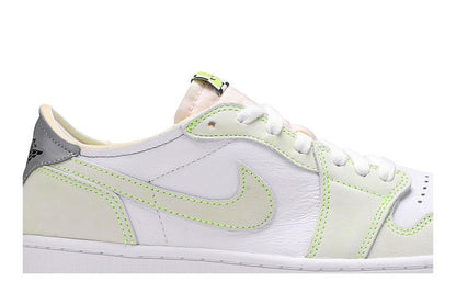 Jordan 1 Retro Low White Ghost Green Black