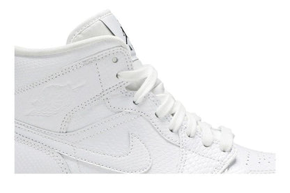 Jordan 1 Mid White Snakeskin (Women's)