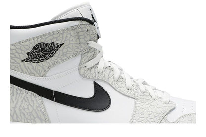 Jordan 1 Retro White Elephant Print