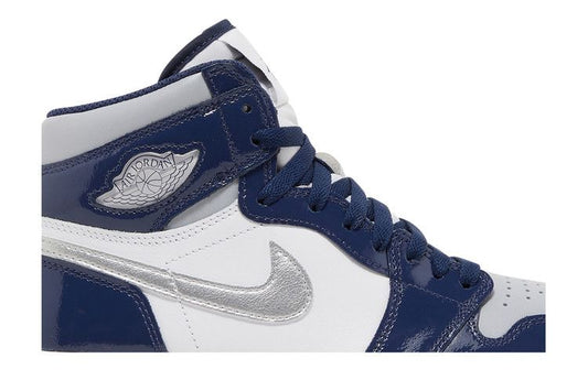 Jordan 1 Retro High Golf Patent Midnight Navy