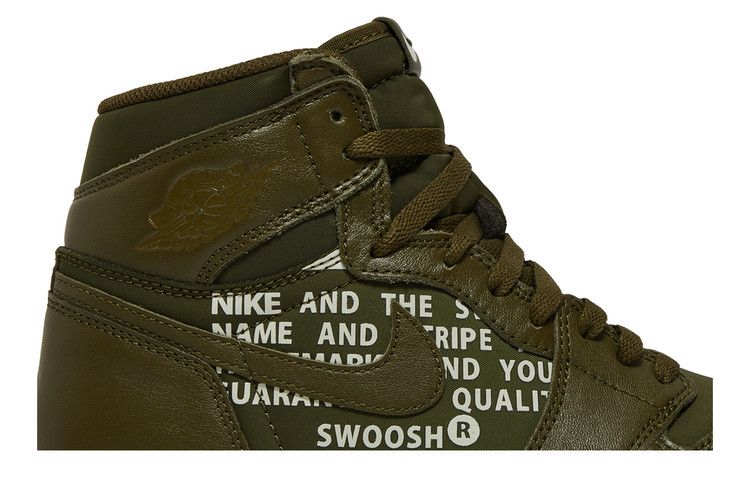 Jordan 1 Retro High Olive Canvas