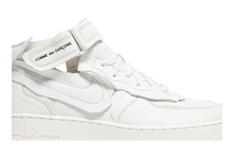Nike Air Force 1 Mid Comme des Garcons White