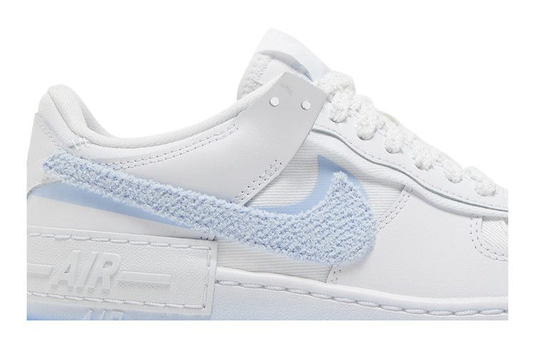 Nike Air Force 1 Low Shadow Chenille Swoosh Blue Tint (Women's)