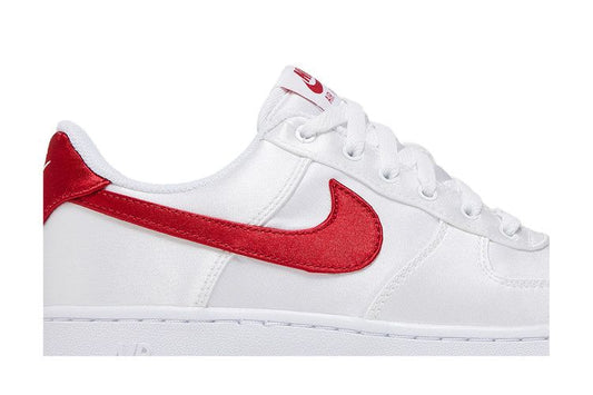 Nike Air Force 1 Low '07 Satin White Varsity Red (Women's)