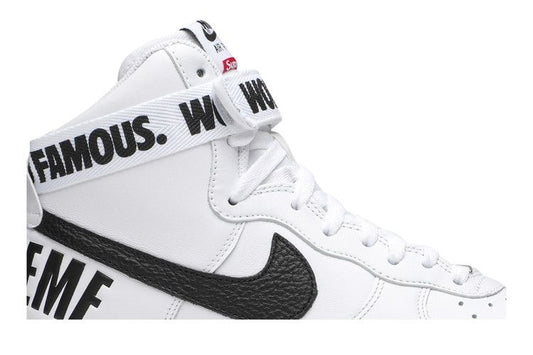 Nike Air Force 1 High Supreme World Famous White