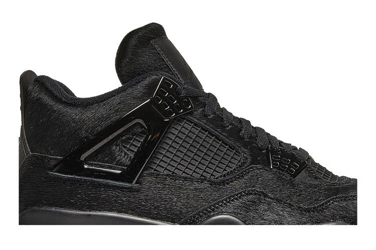 Jordan 4 Retro Golf Black Cat Pony Hair