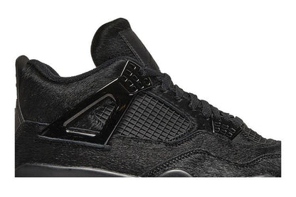 Jordan 4 Retro Golf Black Cat Pony Hair