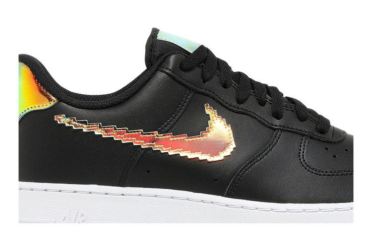 Nike Air Force 1 Low '07 LV8 Iridescent Pixel Swoosh Black