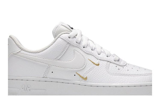 Nike Air Force 1 Low 07 Essential White Metallic Gold (Women's)