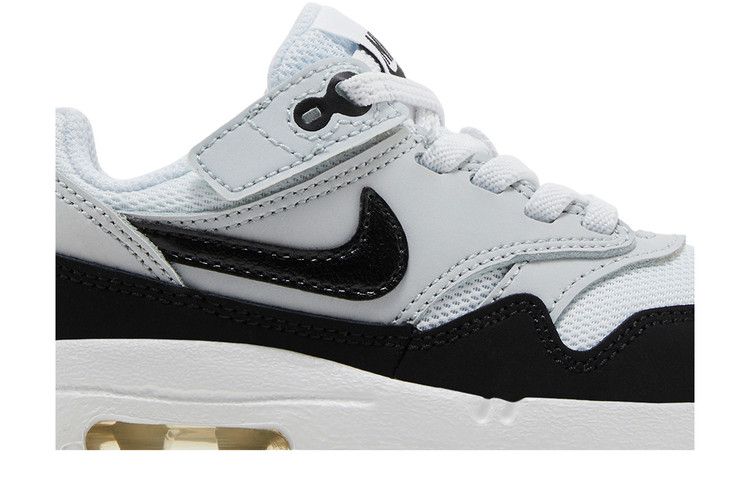 Nike Air Max 1 EasyOn White Black (PS)