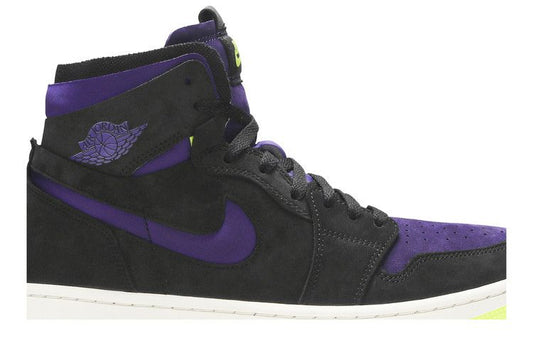 Jordan 1 High Zoom Air CMFT Black Court Purple Lemon Venom (Women's)