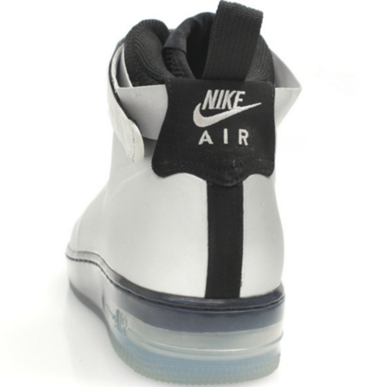 Nike Air Force 1 High Foamposite Silver