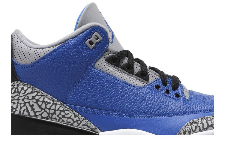 Jordan 3 Retro Varsity Royal Cement