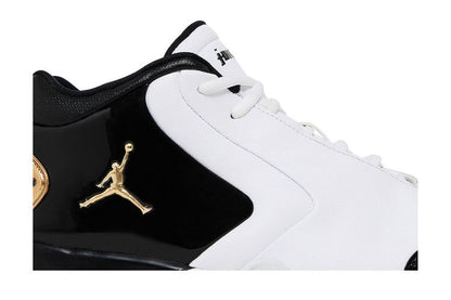 Jordan Big Fund Premium White Metallic Gold