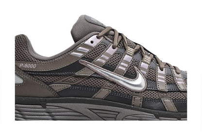 Nike P-6000 Cave Stone Medium Ash Flat Pewter Metallic Silver