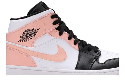Jordan 1 Mid Arctic Orange Black Toe
