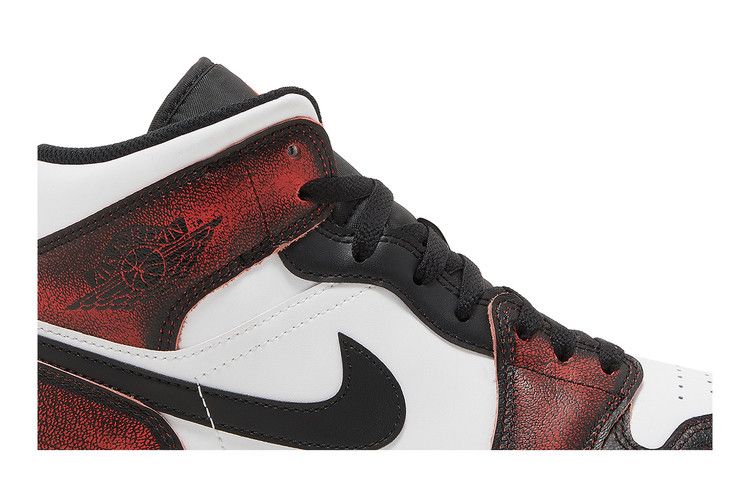 Jordan 1 Mid Wear-Away Chicago