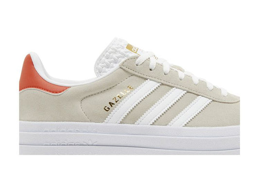 adidas Gazelle Bold Wonder Beige Collegiate Orange (Womens)