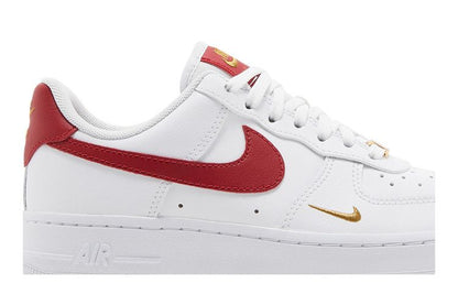 Nike Air Force 1 Low Essential Gym Red Mini Swoosh (Women's)