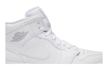 Jordan 1 Mid White/Pure Platinum