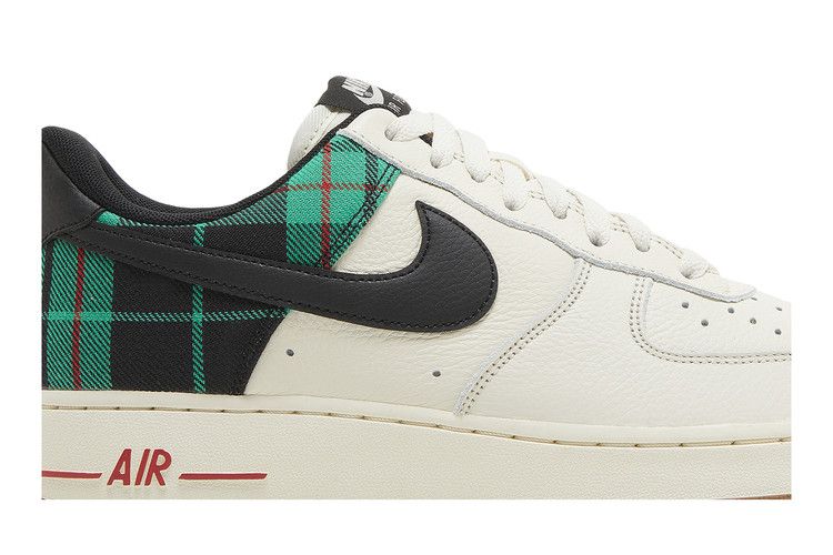 Nike Air Force 1 Low '07 LX Plaid Pale Ivory Stadium Green