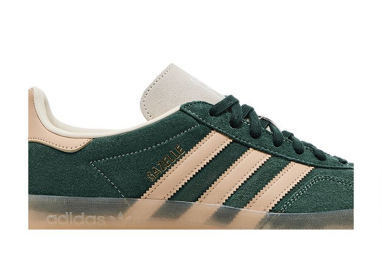adidas Gazelle Indoor Shadow Green Warm Sandstone