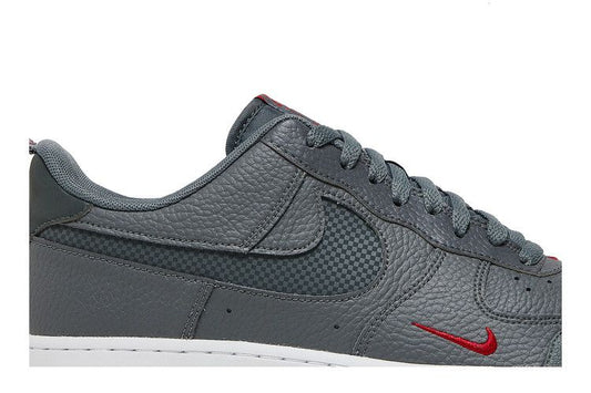 Nike Air Force 1 Low LV8 Smoke Grey Red Reflective Swoosh