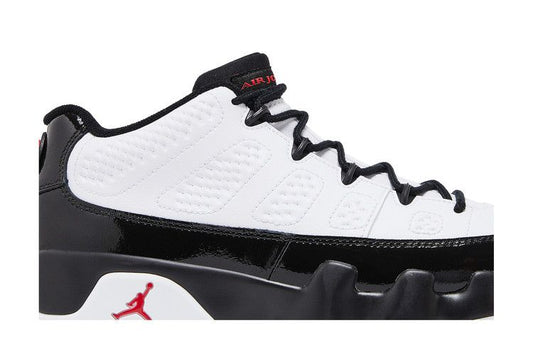 Jordan 9 Retro Low Golf White Black True Red