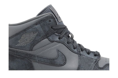 Jordan 1 Mid Distressed Smoke Grey (Women's)