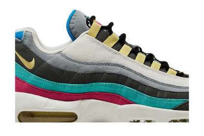 Nike Air Max 95 Air Sprung Grey Aqua Pink