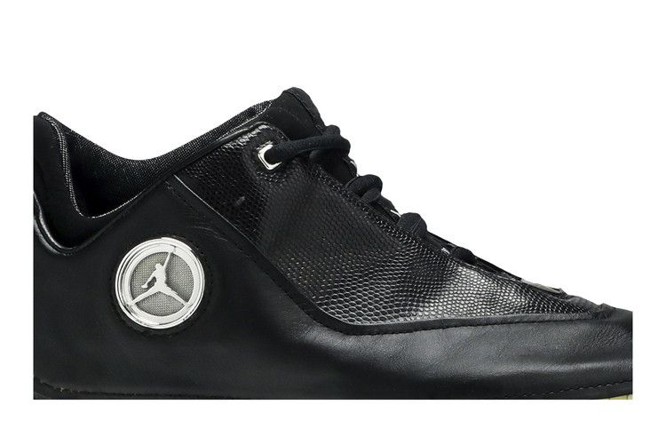 Jordan 18 OG Low Black Silver Chrome