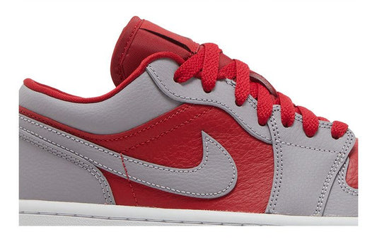 Jordan 1 Low SE Homage Split Gym Red Cement Grey (Women's)