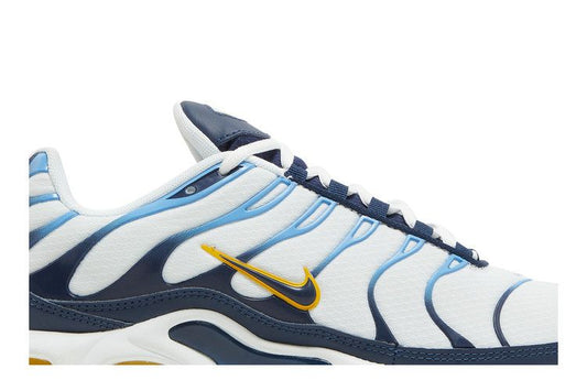 Nike Air Max Plus White Navy Gold