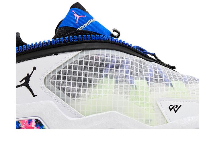 Jordan Why Not Zer0.6 White Light Liquid Lime Pink Blast Black