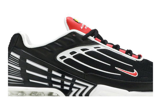 Nike Air Max Plus 3 Black White Track Red