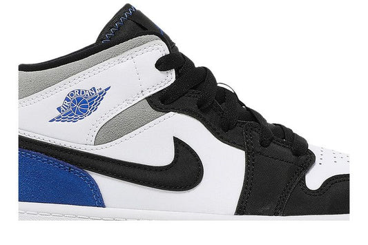 Jordan 1 Mid SE White Black Royal (PS)