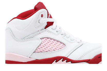 Jordan 5 Retro White Pink Red (PS)