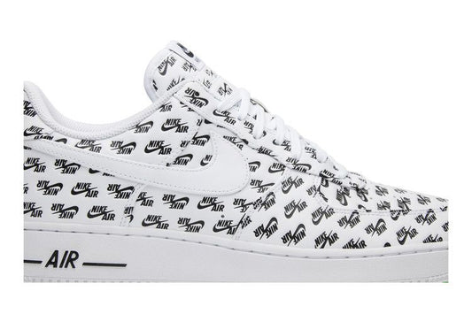 Nike Air Force 1 Low All Over Logo White