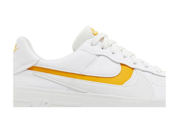 Nike Air Force 1 PLT.AF.ORM White Yellow Ochre (Women's)