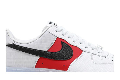 Nike Air Force 1 Low White Red Black (Icy Soles)