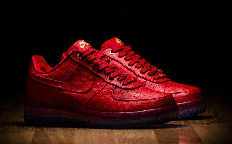 Nike Air Force 1 CMFT Lux Low Ostrich Red