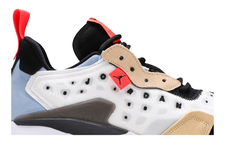 Jordan Delta 2 White Black Tan Infrared