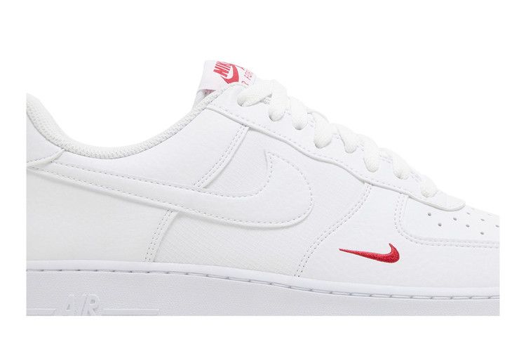 Nike Air Force 1 Low '07 SE White Red Mini Swoosh